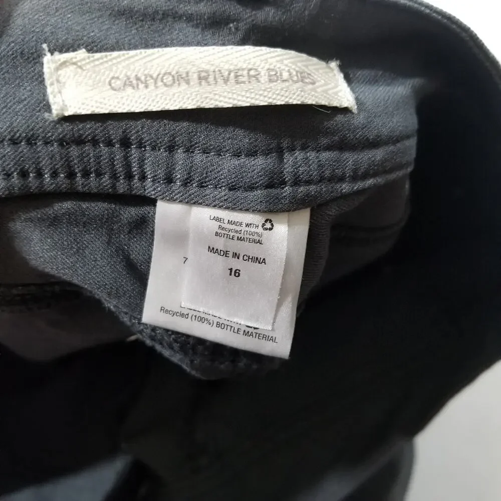 CANYON River‎ Blues crop pants plus sz 16 - Picture 3 of 10